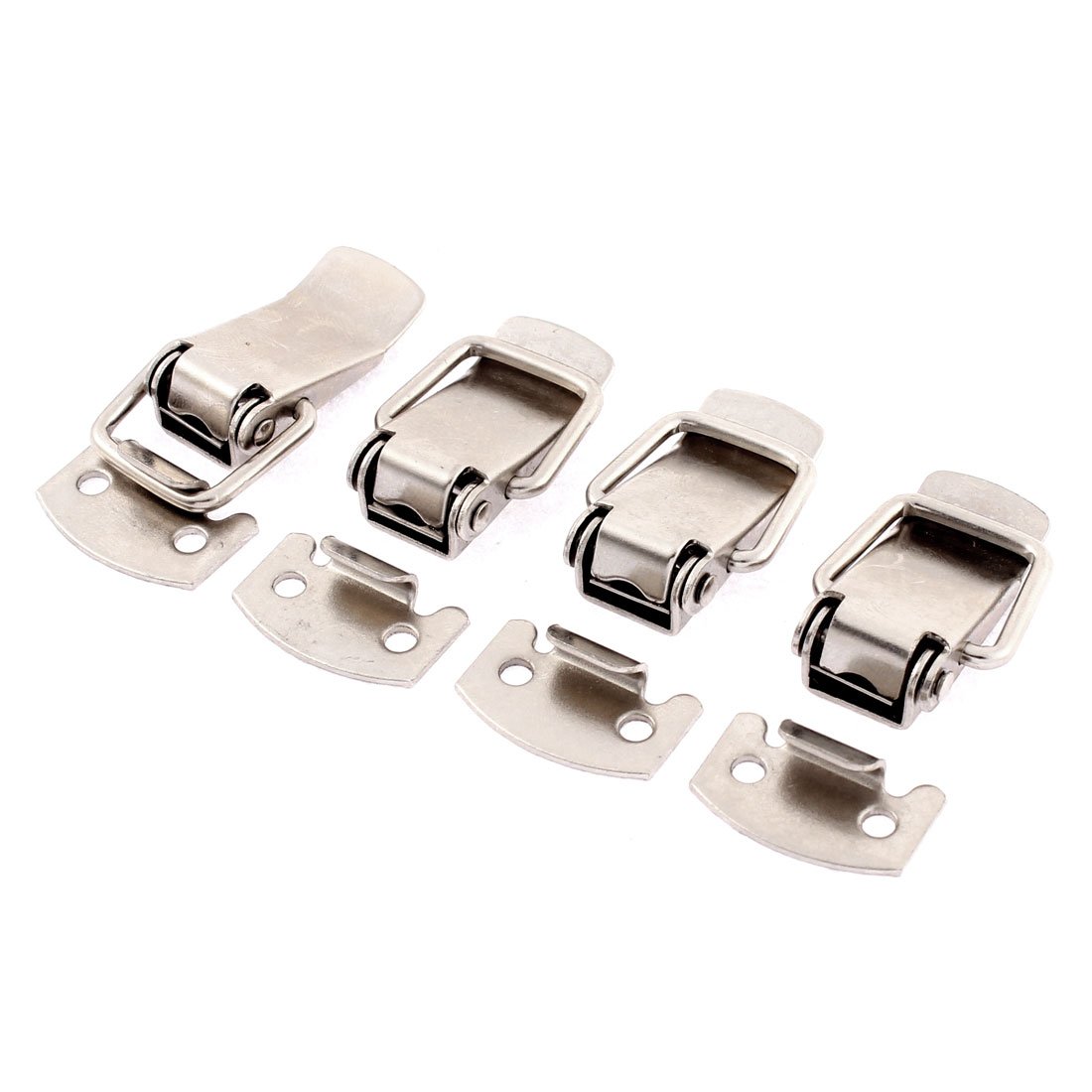Sourcingmap Cases Boxes Chests Metal Toggle Latch Silver Tone 4Pcs