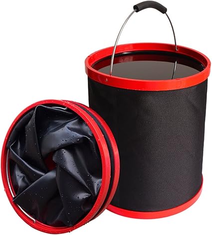 folding buckets camping