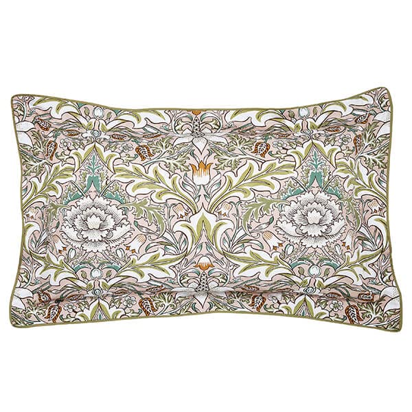 SEVERNE PILLOWCASE OXFORD COCHINEAL PINK