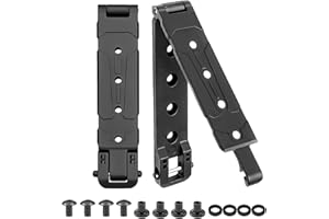 JvBto Molle Clips Tactical Tailor Attachment, Malice Clip Belt/Vest Accessories Molle Straps, Tactica Molle Belt Adapter