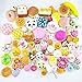 Random 20 pcs Jumbo Medium Mini Soft Squishy Cake/Panda/Bread/Buns Phone Straps