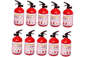 Veemoon 10pcs Fire Extinguisher Pencil Sharpener Set Creative Funny Stationery for Kids Compact Design for School and Office