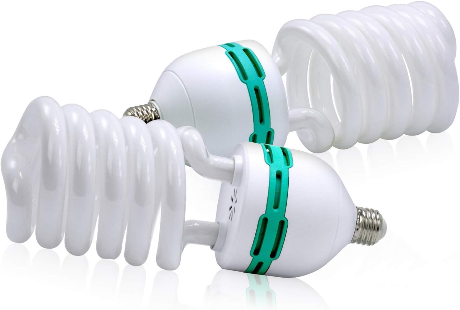 LimoStudio [x2] Full Spectrum CFL Light Bulb 105Watt, 5500K Pure White Balanced Daylight Bulb for Photography and Video Lighting, AGG3041