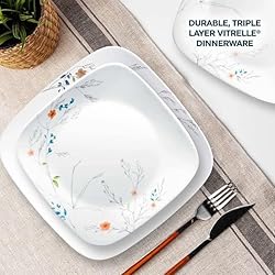 Corelle Adlyn 16pc, Service for 4, Dinnerware