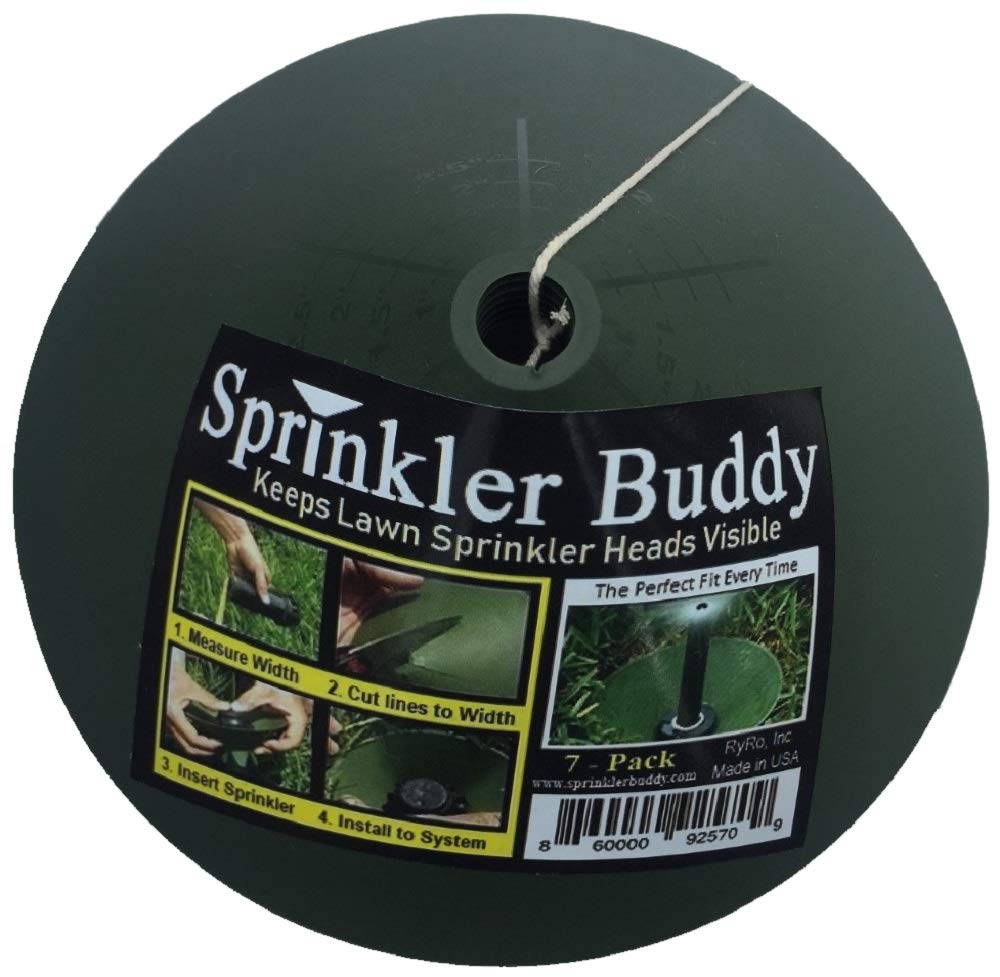Sprinkler Buddy 7 Pack, Sprinkler Head Guard Donuts, Remove Sprinkler