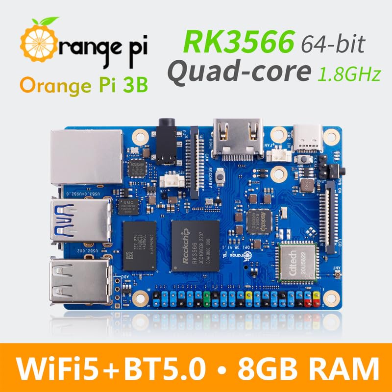 Mua Orange Pi 3B 8GB with 256GB eMMC Module Rockchip RK3566 Quad-Core ...