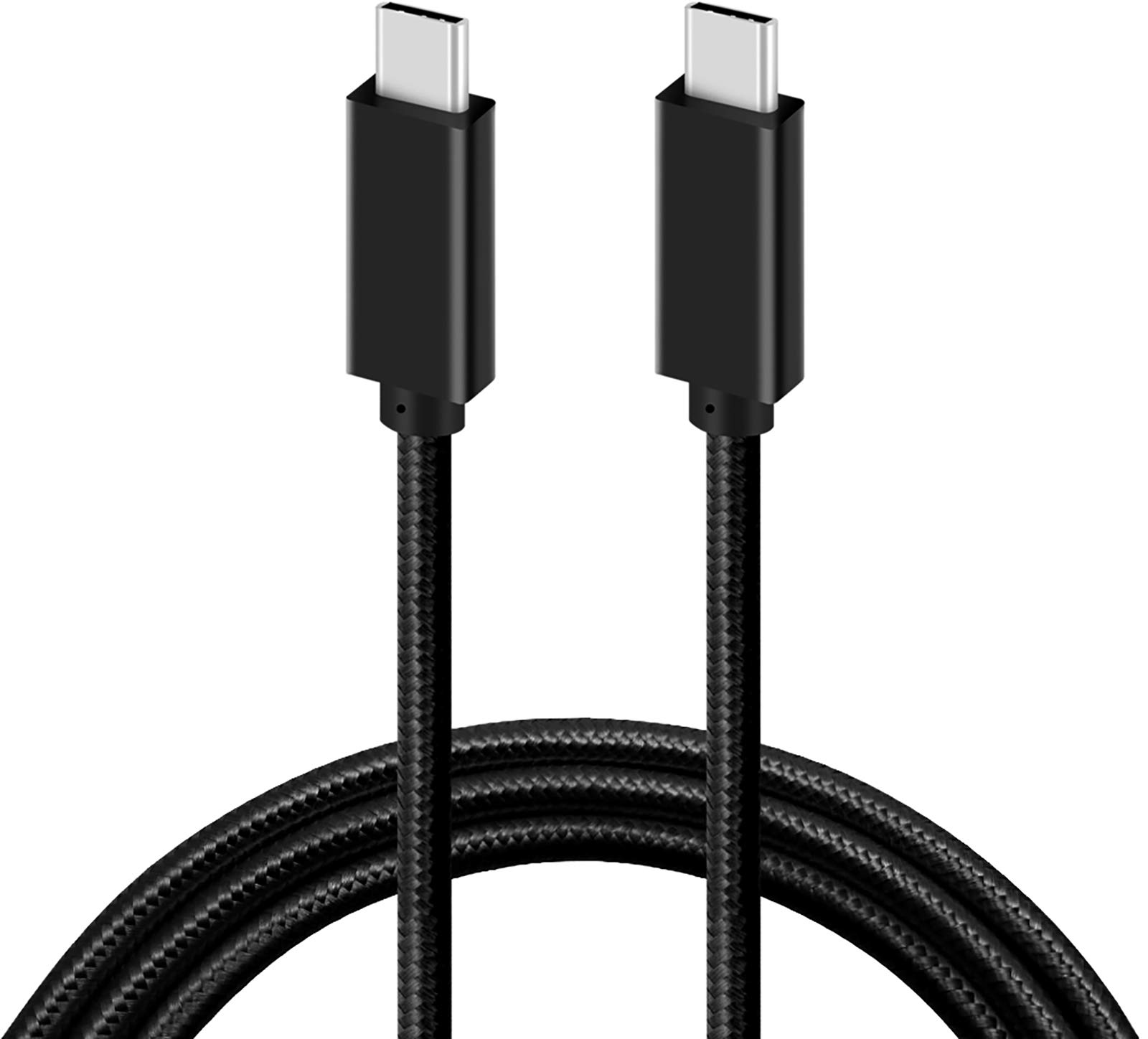 AntilaTech Double Braided Boxed 100cm USB Type-C to Type-C 3.1 Gen 2 PD Fast Charging Data and 4K Video Transmission Cable Compatible with Thunderbolt 3 Port – 100W, QC 3.0 Support and E-Mark Chip