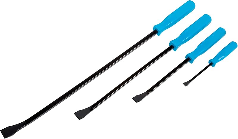 Blue Spot Tools Bluespot 25540 4pc Heavy Duty Pry Bar Set 200 300 450 600mm