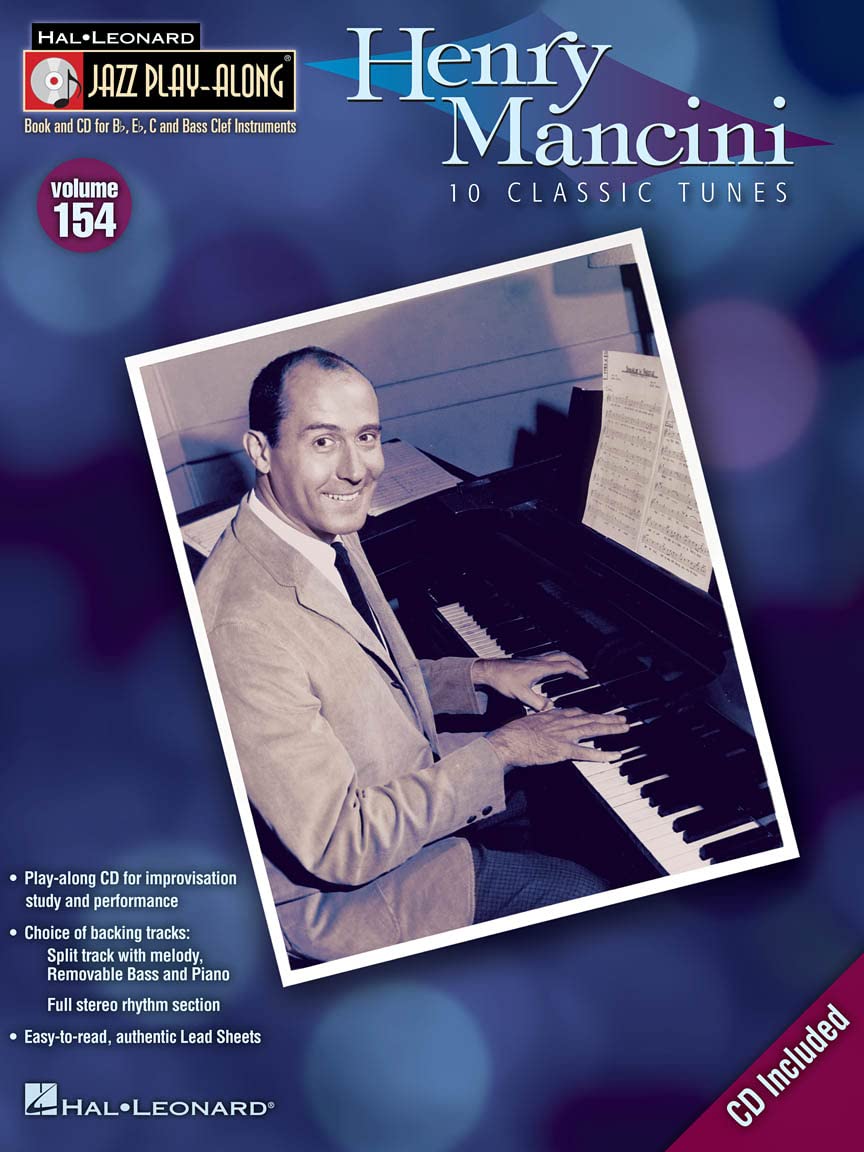 Mancini Henry All Instruments (Jazz Play-along): 10 Classic Tunes for All (Hal Leonard Jazz Play-Along)