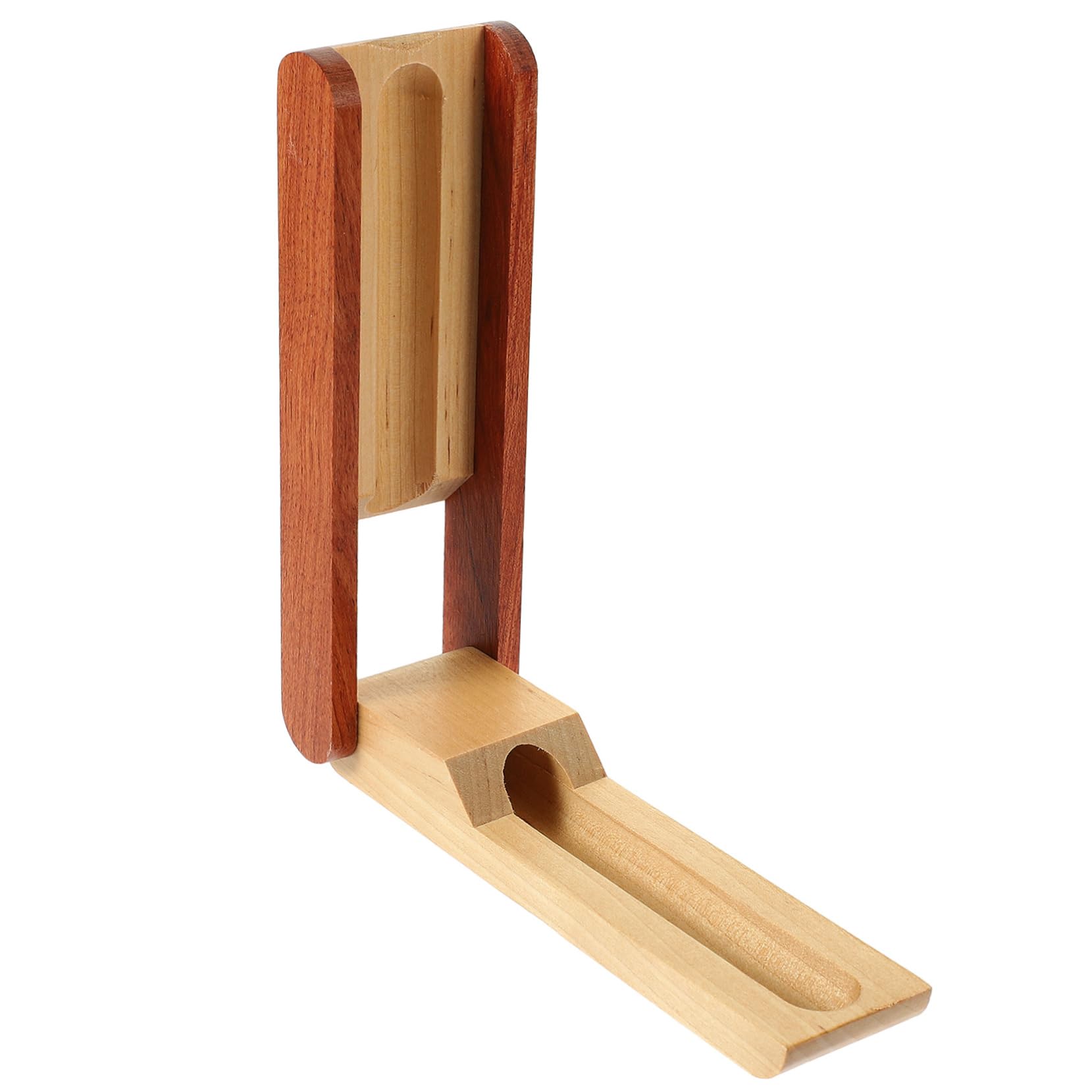 Hohopeti Decorative Wooden Pen Box Organizer for Single Pen Storage Retro Design for Lightweight Easy to Carry for Ceremonies and Anniversaries