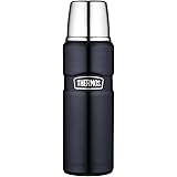 Thermos Stainless King 16 Ounce Compact Bottle, Midnight Blue