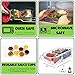 Glass Meal Prep Containers 3 Compartment [3PC SET With 6x No-Spill Lids, BPA FREE] Lunch Containers/ Glass Food Storage Containers Microwave, Dishwasher AND OVEN SAFE. Bento Box Lunch Glass Container.