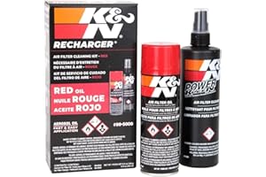 K&N 99-5000 Air Filter Cleaning Care Service Kit w/ Oil Cleaner - Spray Bottle