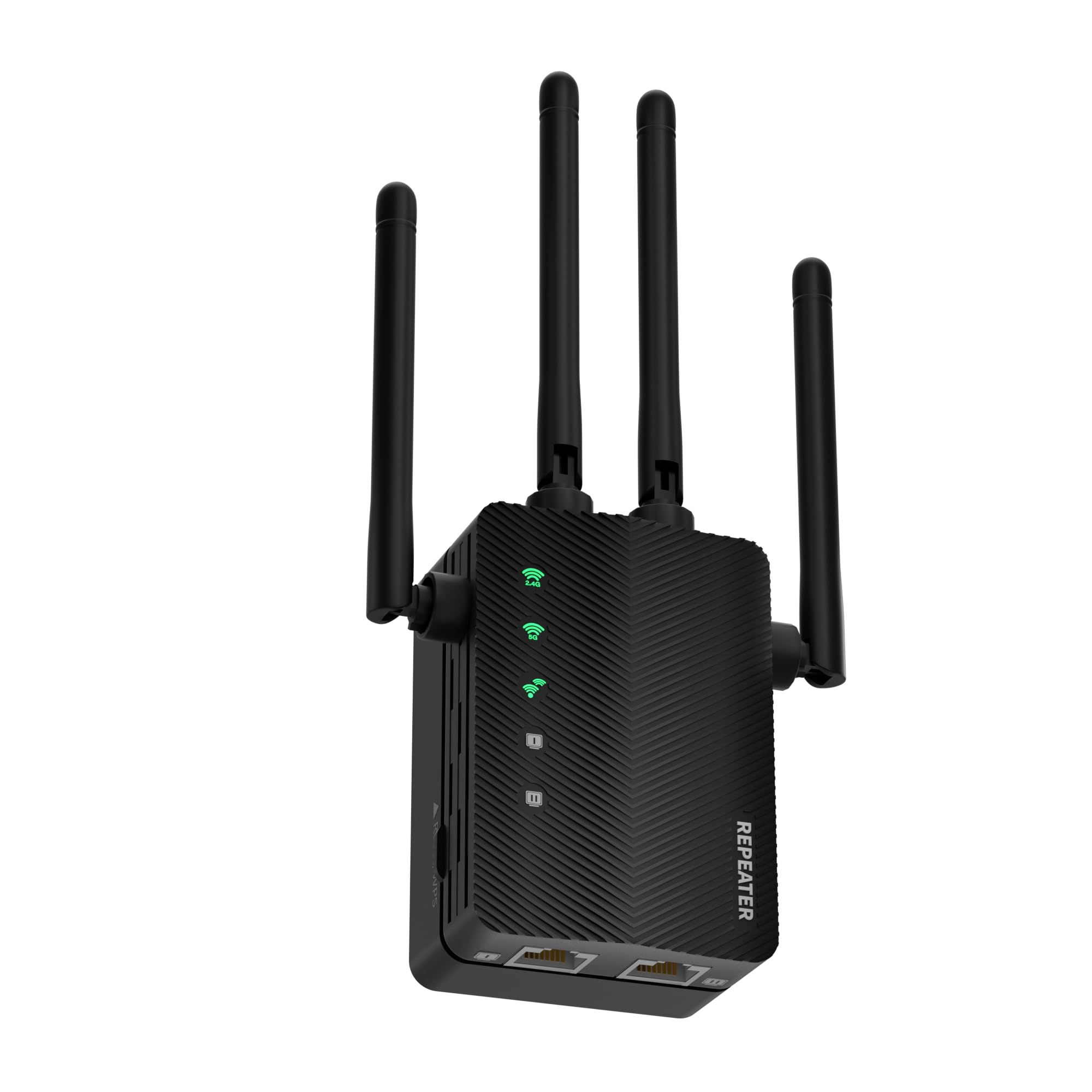 Photo 1 of 2025 WiFi Extender Signal Booster - AC1200Mbps 10X Faster Wifi 5 Dual-Band Booster, Covers 15,000 Sq.Ft Long Range, Supports 80+ Devices, Ethernet Port & EasyMesh, 1-Tap Setup, Works with All