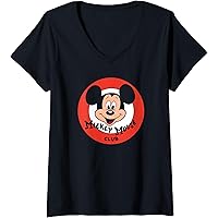 Amazon.com: Disney 100 Mickey Mouse Club Logo Color Vintage D100 T