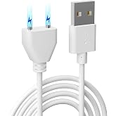 Bicmice USB Magnetic Charging Cable Replacement Charger Cord for Wand Massager Rechargeable Toys (8MM/0.31In)