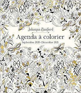 Agenda A Colorier 2021 Johanna Basford Organisation Familiale Basford Johanna 9782501152730 Amazon Com Books