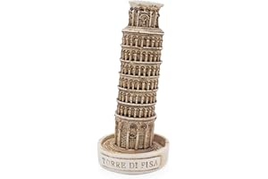 Kocris Casa Leaning Tower of Pisa Fish Tank Decorations Reptile Turtle Lizard Spider Tanks Terrarium Building Construction Décor Ornament Pet
