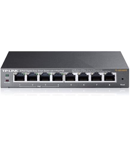 Amazon.com: TP-Link 5 Port Gigabit PoE Switch | 4 PoE+ @65W Easy