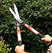 THANOS Hedge Shears,SK-5 Wavy High Carbon Steel Blades,Telescoping Aluminium Lightweight Handle,Pruning Shears,Garden Lopper for Trimming Borders,Boxwood,Pruning Clipper,Grass,Bushes,Loppers …