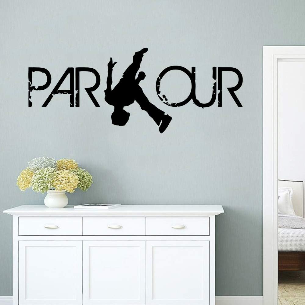 Street Sports Parkour Tatuajes de pared Estilo urbano Vinilo ...