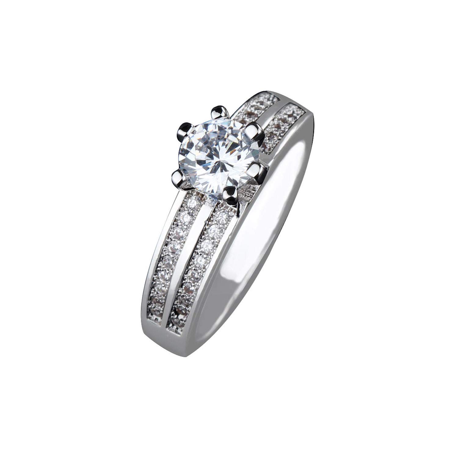 platinum ring design for female