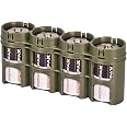 Military Green PowerPax SlimLine 9V Battery Case