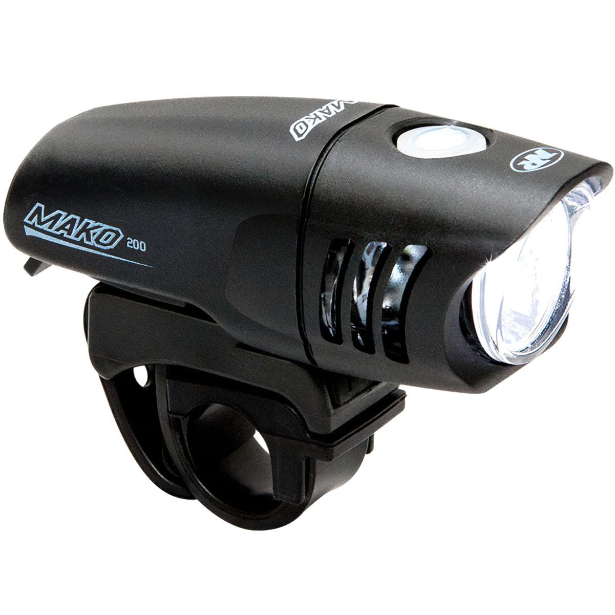 NITERIDER Unisex Adult Mako 200 Front Light - Black, One Size