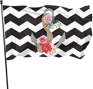 Not Applicable Bandera de Competencia, Anclas de Rosas Jardín náutico