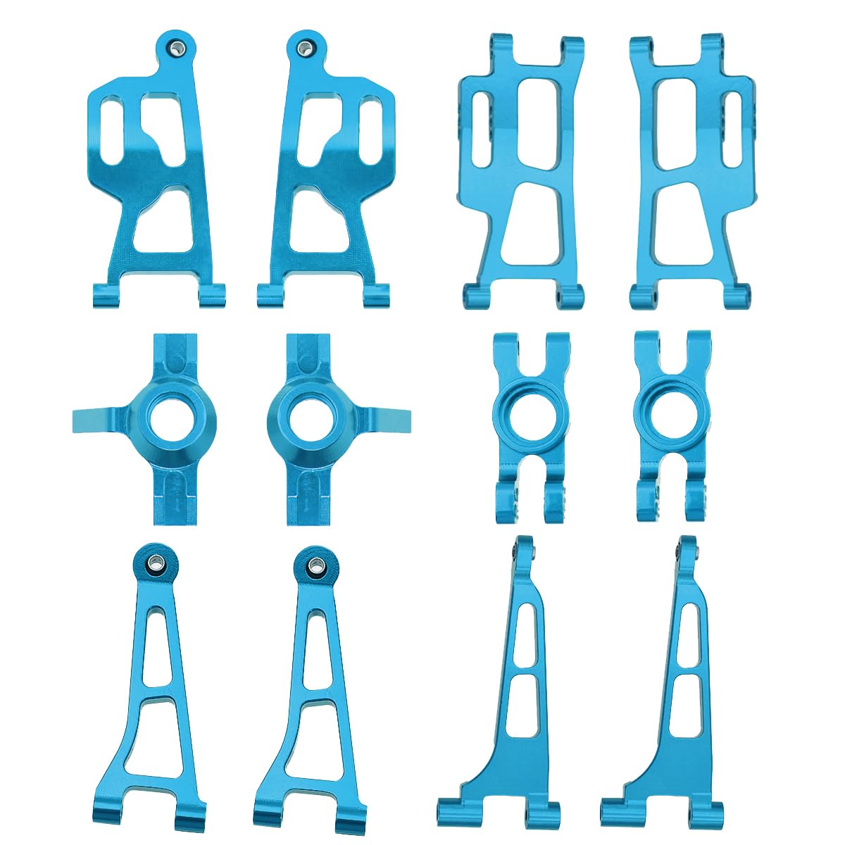 Aluminum Alloy Rear Lower Swing Arms For LOSI 1/10 22S 2WD RC Car - Red Upgrade Parts - View #10