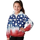 YGFLPPV Hoodies for Girls 4-15 Quarter Zip Pullover Sweatshirt, Girls Long Sleeve Tops Warm Loose for Winter Warmth
