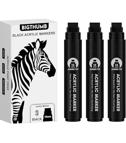 Amazon.com: Pilot Pen 43100 Jumbo Permanent Marker - Black (SC6600