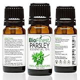 BioFinest Parsley Leaf Oil - 100% Pure Parsley Leaf Essential Oil - Detox Body, Relieve Indigestion and Nausea - Premium Quality - Therapeutic Grade - Best For Aromatherapy - FREE E-Book (10ml)