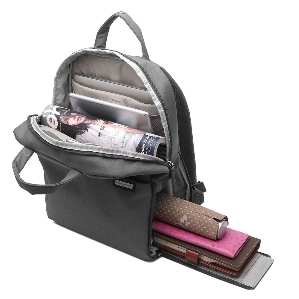 Beaspire Multifunción Profesional Mochila Bolsa Impermeable para Cámara Réflex DSLR de Viajes