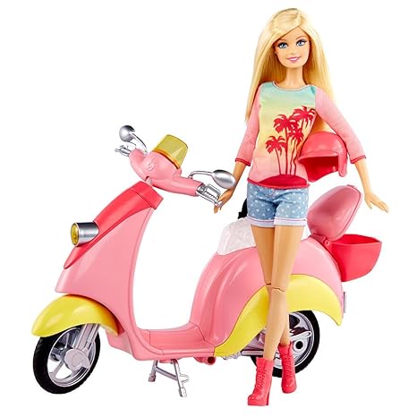 barbie scooty