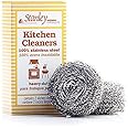 Stanley Home Products Stainless Steel Kitchen Scouring Cleaners (2 Cleaners Included)