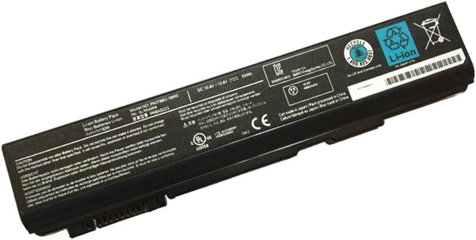 7XINbox 10.8V 55Wh PA3788U-1BRS PA3786U-1BRS Replacement Battery for Toshiba PA3787U-1BRS PABAS221 PABAS222 PABAS223 Toshiba Satellite Pro S500 Tecra M11-S3430 M11-S3450 A11 M11 S11 Series