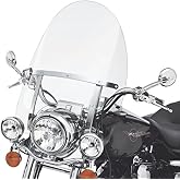 ECOTRIC 29'' Windshield Compatible with 94-24 Road King FLHR/FLHRS | Motorcycle Windshield Compatible with 1994-2024 Harley Davidson Touring Road King FLHR FLHRS FLHRCI with Mounting Bracket