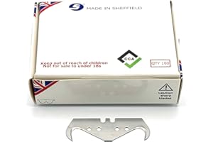 CCA Super Big Hook Trimming Blades x 100 for Roofing and flooring