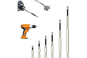 CZMSECAI High-Magnetic Screwdriver Drill Bit Set - Strong Magnetic Durability, Anti-Slip & Electric Precision Magnetic Drill Bit Set with Magnetic Screwdriver Bits