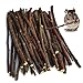 sharllen 300g(10.5oz) Apple Sticks (About 90 Sticks) Pet Chew Toys for Rabbits Chinchilla Guinea Pigs by