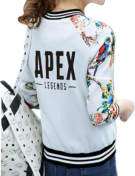 Amazon Co Jp Apex Legends ワイルドトレーナーレディースショート薄いコート新野球レディースコート女性 Color A05 Size S ホーム キッチン