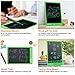 CHIPSHINE 10 inch LCD Writing Tablet, Portable LCD Writing Board Can Be Used As Drawing Board Bulletin Board Family Note Daily Planner Learning Tools For Kids, Student,Office Worker (Green)