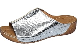 Cathalem Damping Sole Upgradation Stretch Lightweight Sandals Orthopedic Arch Support Walking Summer Sandals Flat Sandals