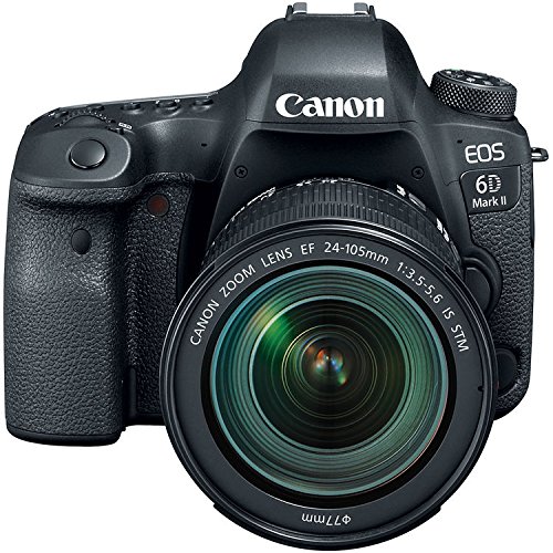 Canon-EOS-6D-Mark-II-DSLR-Camera-with-EF-24-105mm-f35-56-IS-STM-Lens-USA-Warranty-PRO-Bundle-Includes-32GB-SDHC-Class-10-Memory-Cards-2-Pieces-Spare-Battery-ACDC-Travel-Charger-more