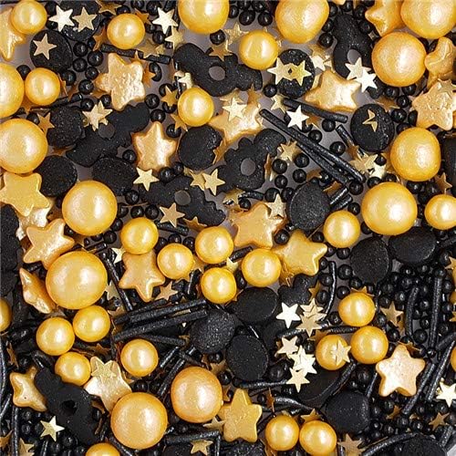 All Hallows' Eve Sprinkles Mixes Gluten GMO Nut Dairy Soy Free Cake Decoration