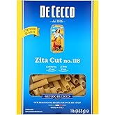 De Cecco Pasta - Zita Cut (Ziti) - No. 118 - 1 Box