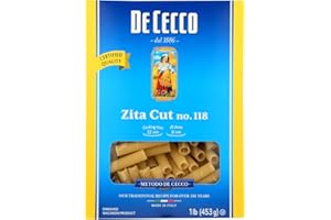 De Cecco Pasta - Zita Cut (Ziti) - No. 118 - 1 Box