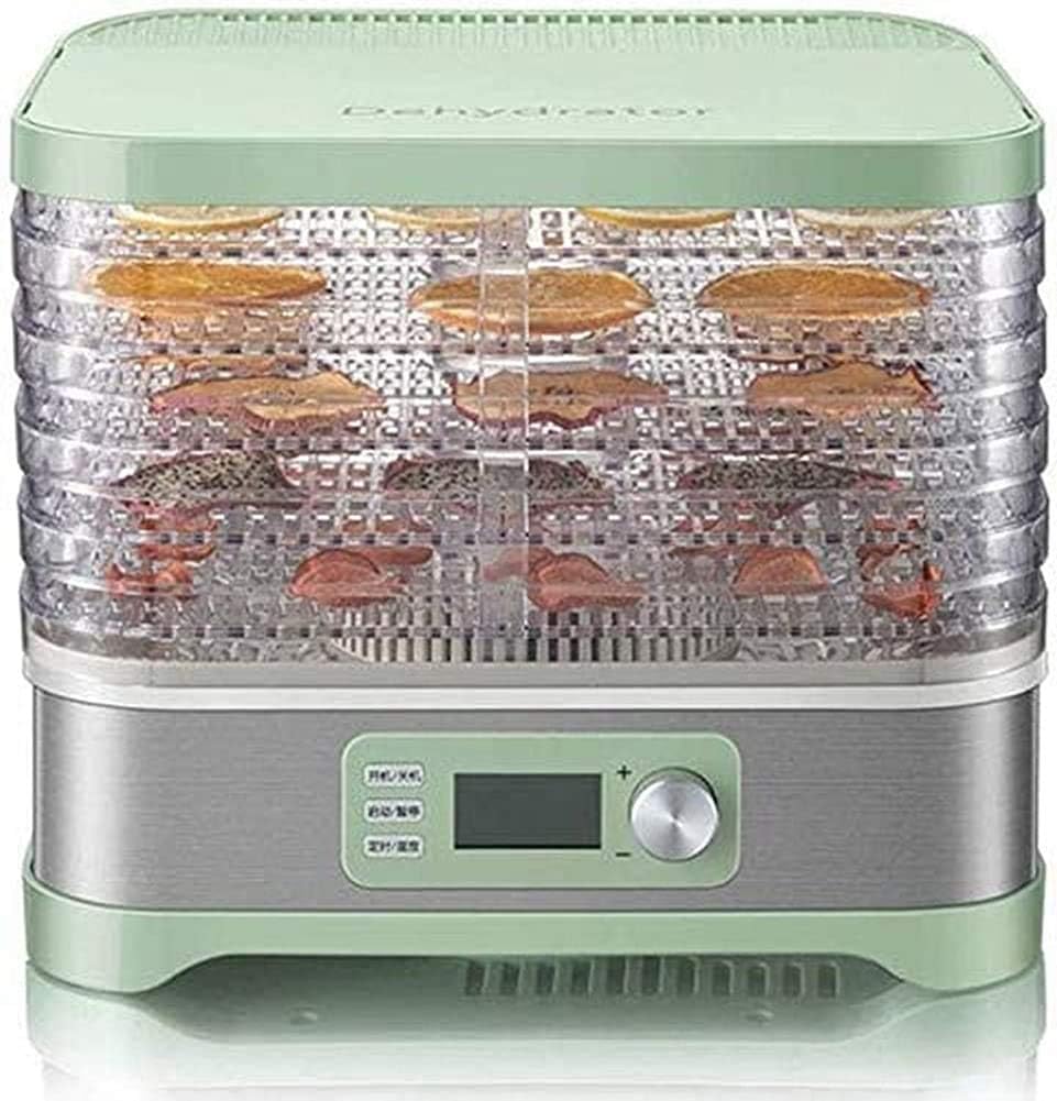 Fruit Dryer Dehydration 5 Tray Mini Electric Food Dehydrator Digital
