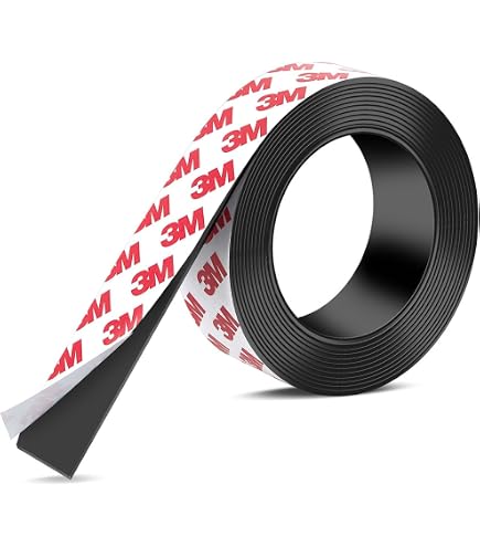 Bande Métallique Autocollante Aimants - Ruban Ferreux Flexible 300x8,9 Cm Argent Brillant